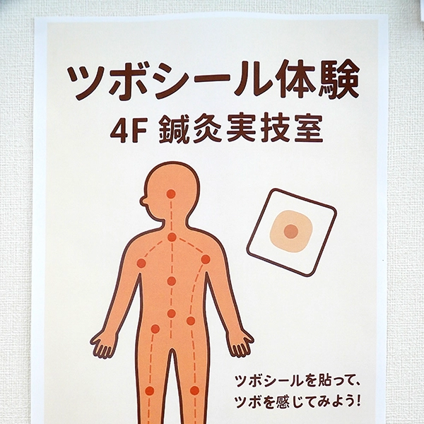 ツボシール体験