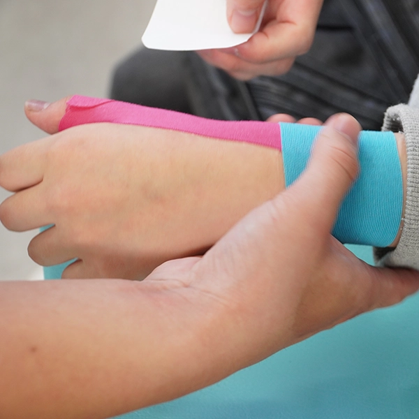 テーピング体験