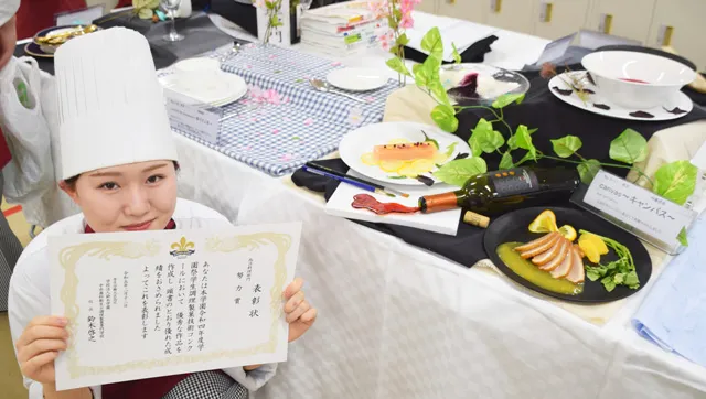 調理製菓総合学科:学園祭の様子