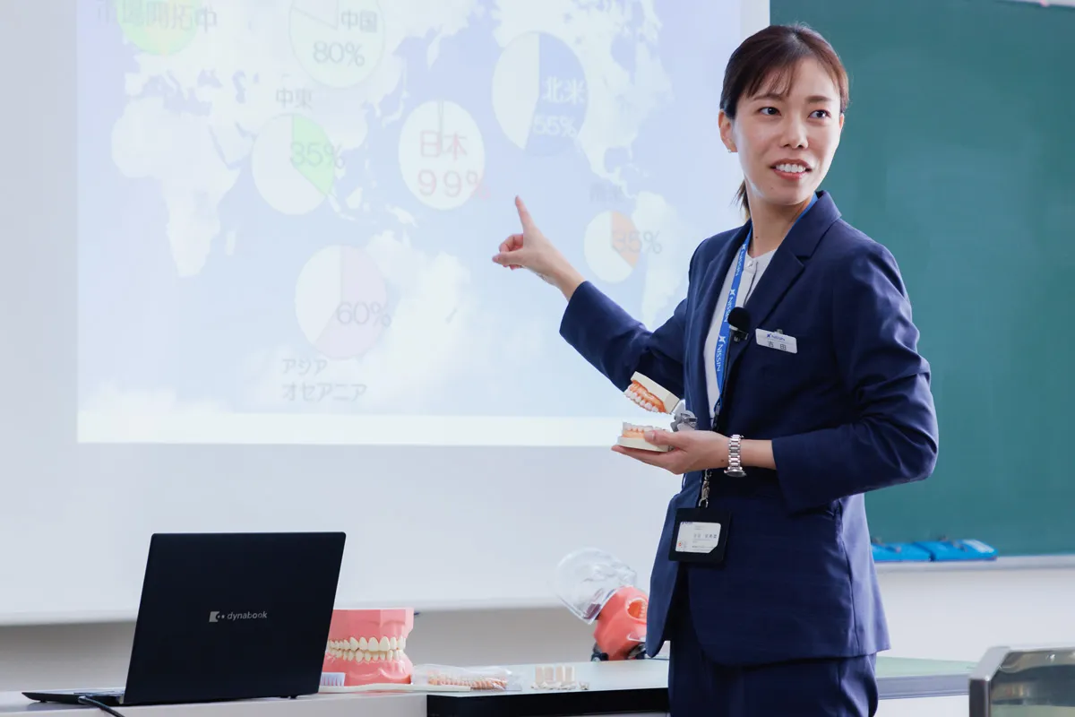 歯科衛生学科卒業生:吉田 結希菜 さん