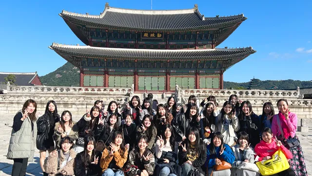 修学旅行の様子(歯科衛生学科)