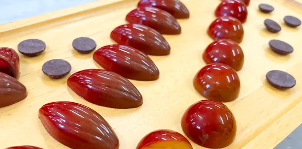 チョコレートの作例