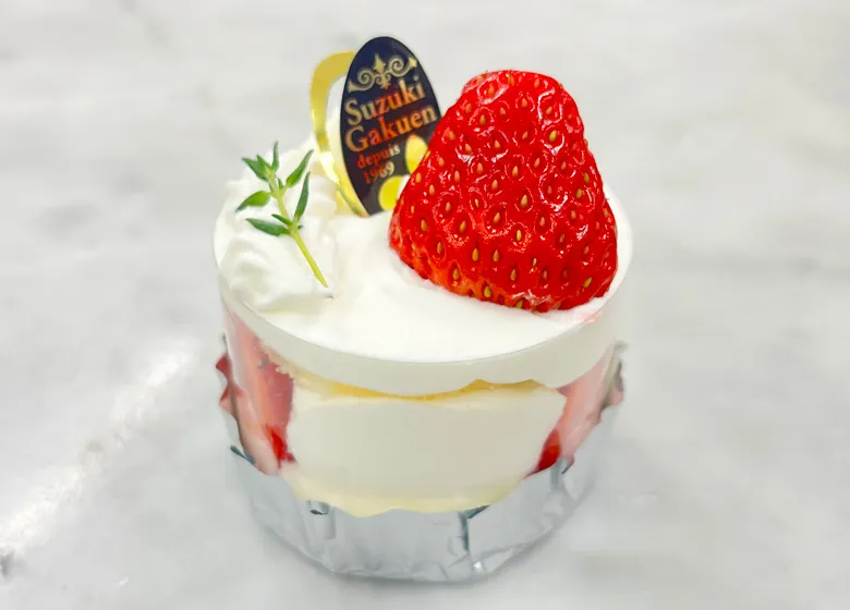 ショートケーキの写真