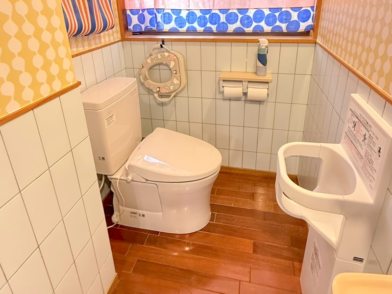 三島市の子育て支援ハウスつぼみ
トイレの様子