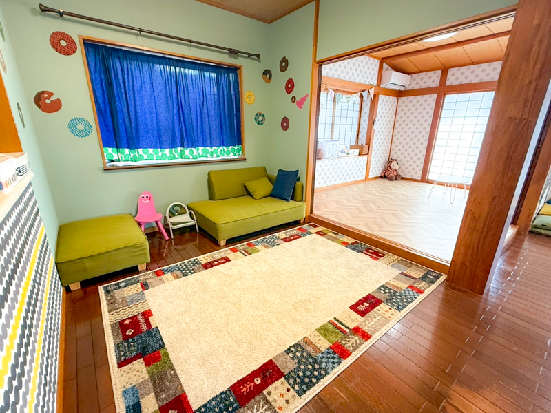 三島市の子育て支援ハウスつぼみ
内装